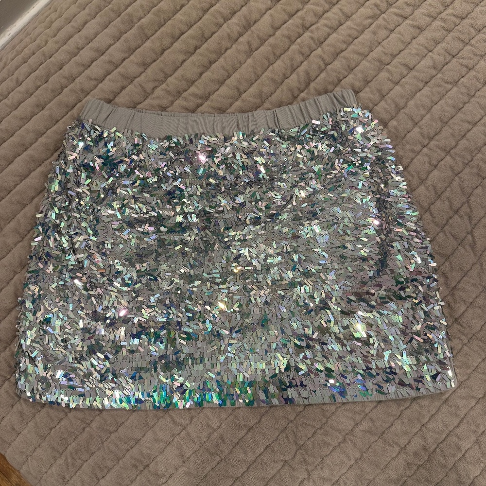 Sequin skirt